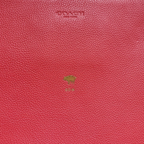 NWT Coach Year of the Pig CNY Large Pouch - Picture 3 of 6